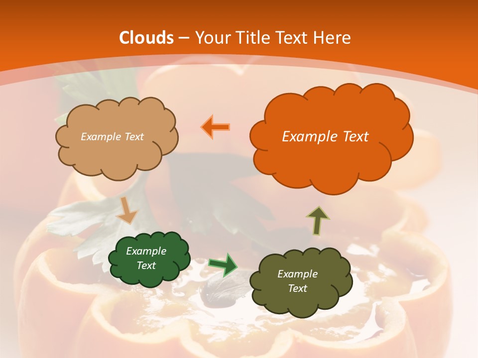 Vegetable Vegetarian Healthy PowerPoint Template