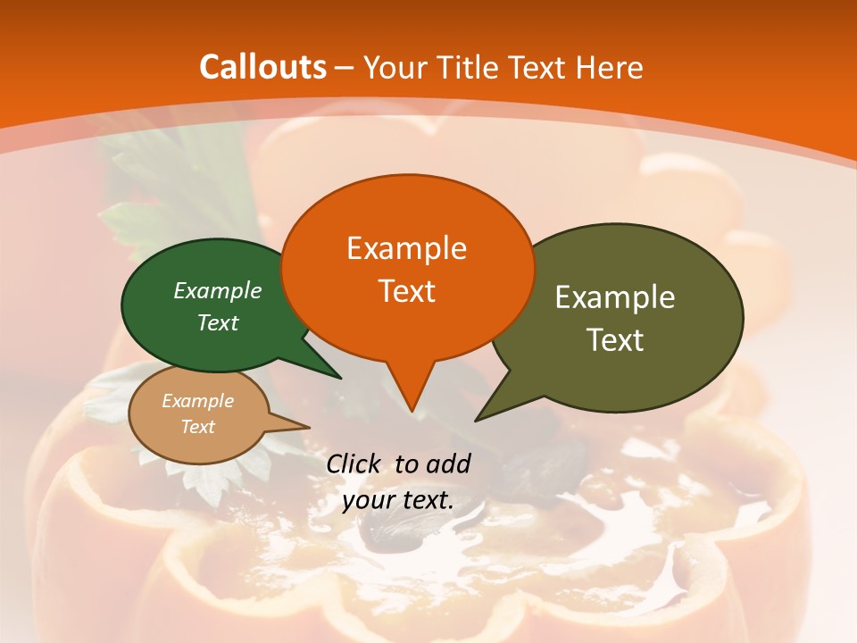 Vegetable Vegetarian Healthy PowerPoint Template