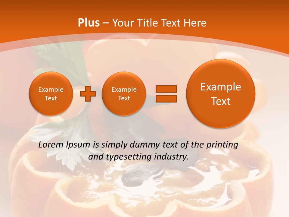 Vegetable Vegetarian Healthy PowerPoint Template