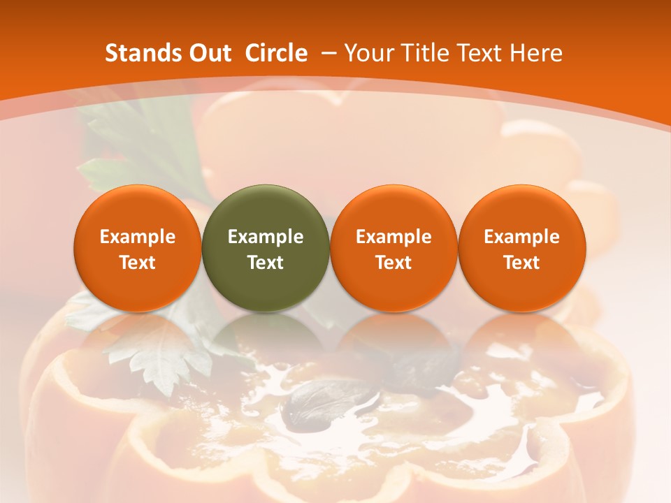 Vegetable Vegetarian Healthy PowerPoint Template