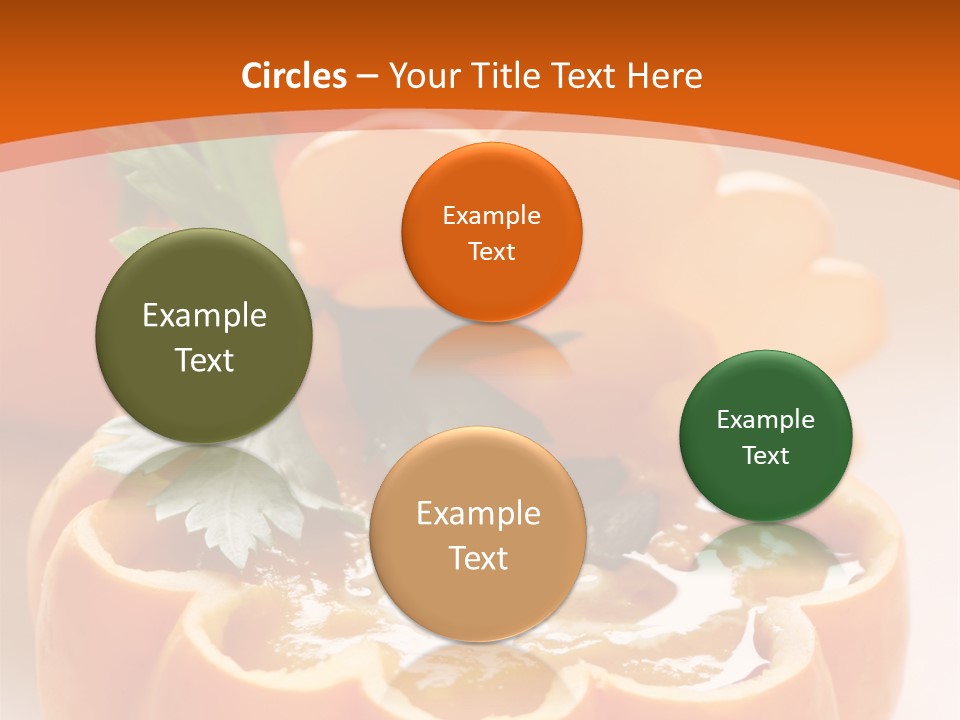 Vegetable Vegetarian Healthy PowerPoint Template