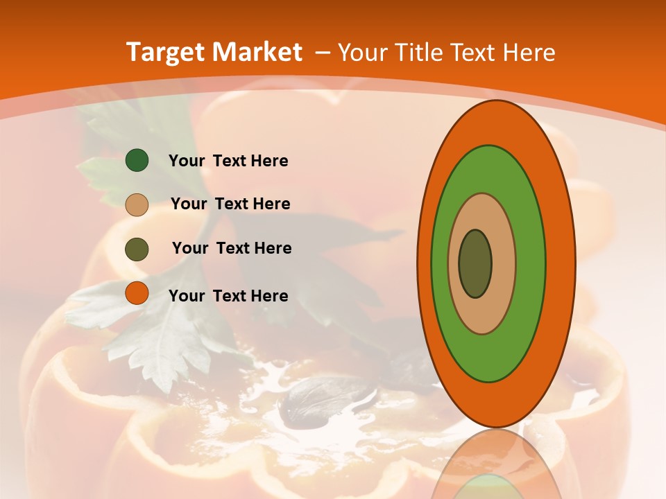 Vegetable Vegetarian Healthy PowerPoint Template