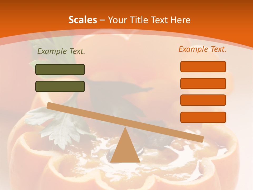 Vegetable Vegetarian Healthy PowerPoint Template