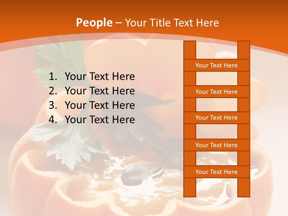 Vegetable Vegetarian Healthy PowerPoint Template