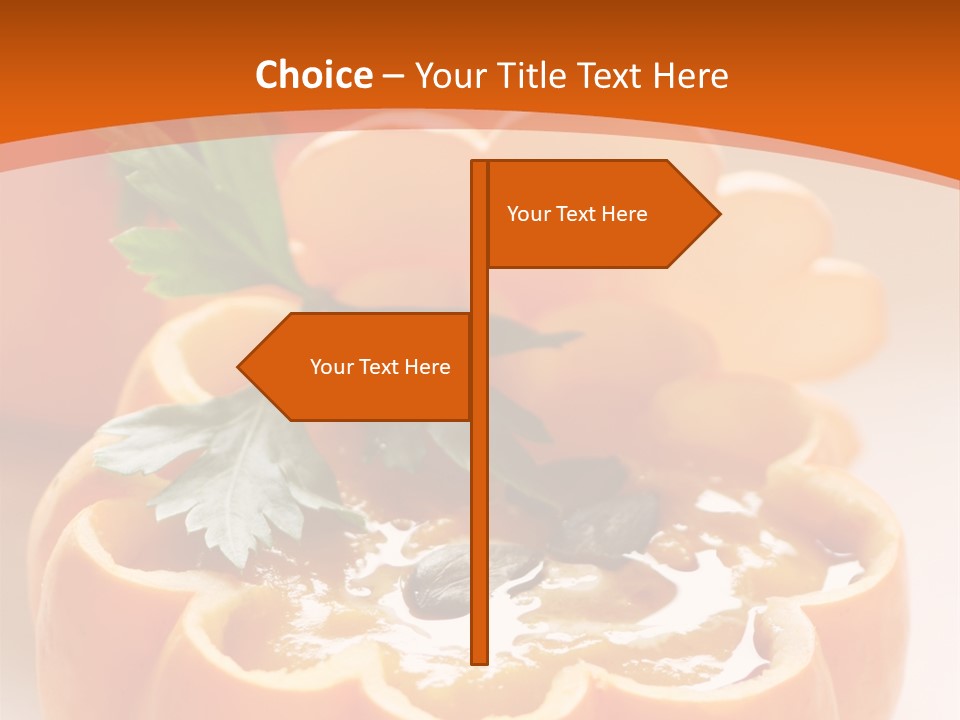 Vegetable Vegetarian Healthy PowerPoint Template