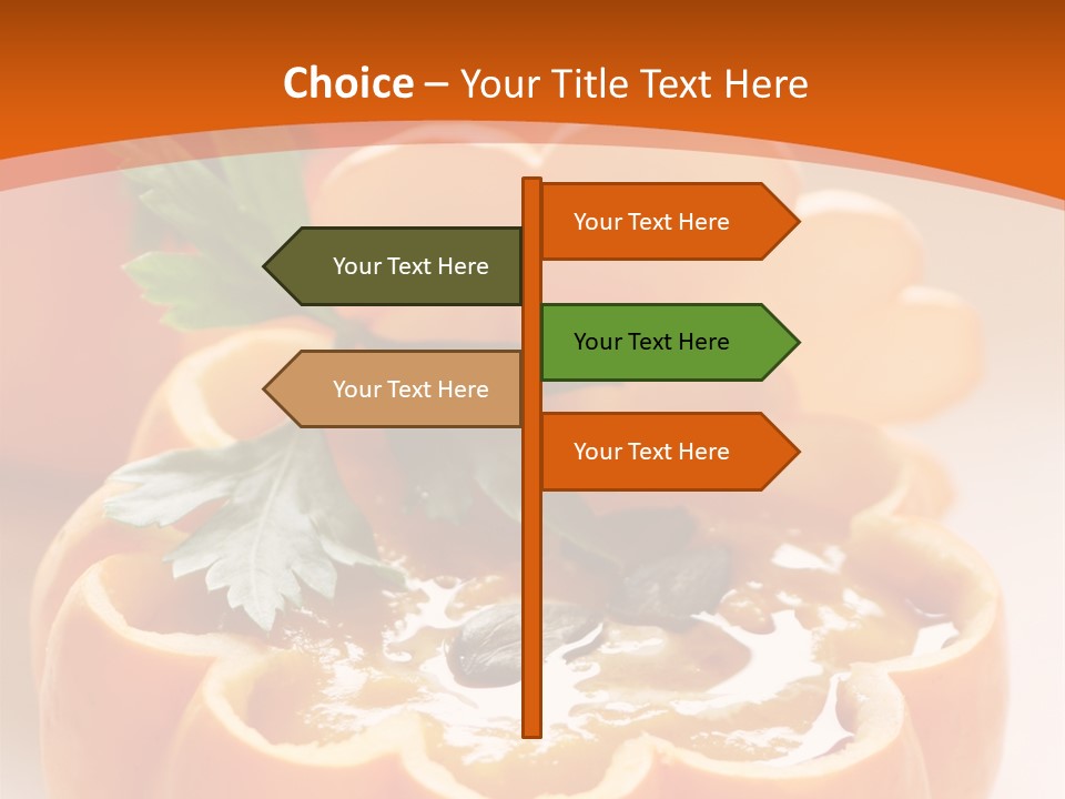 Vegetable Vegetarian Healthy PowerPoint Template