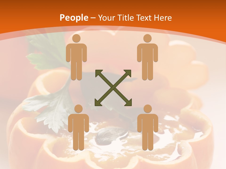 Vegetable Vegetarian Healthy PowerPoint Template