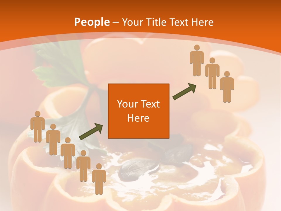 Vegetable Vegetarian Healthy PowerPoint Template