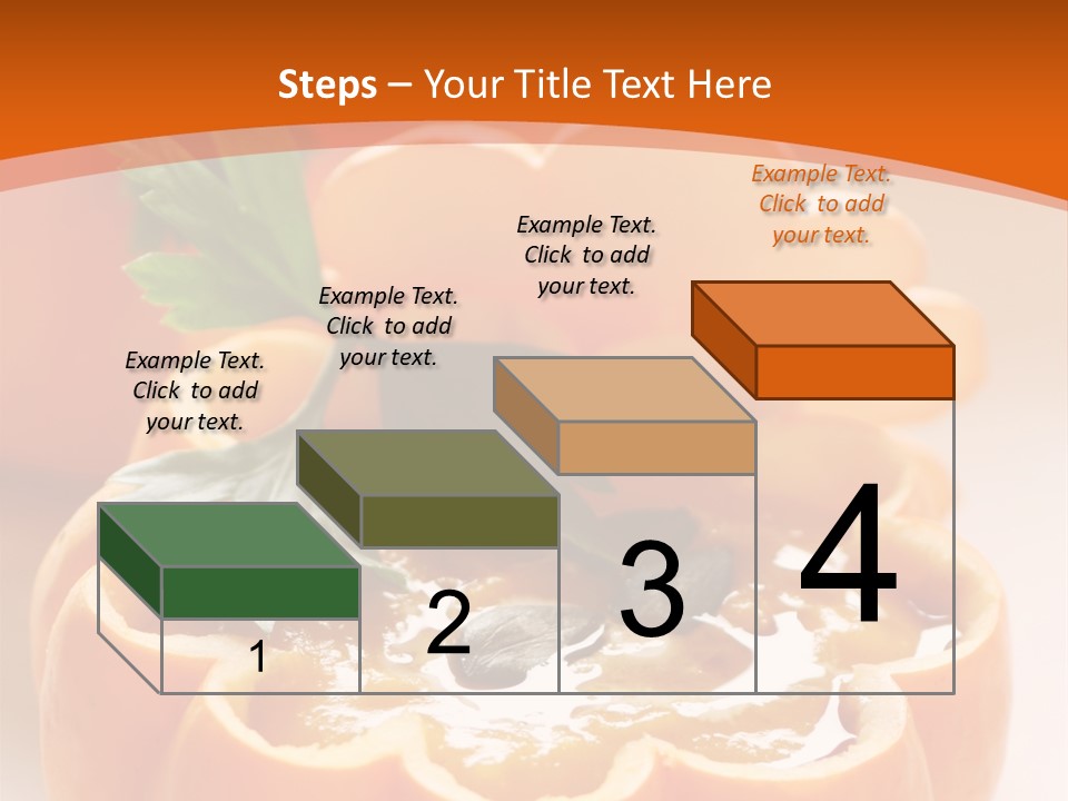 Vegetable Vegetarian Healthy PowerPoint Template