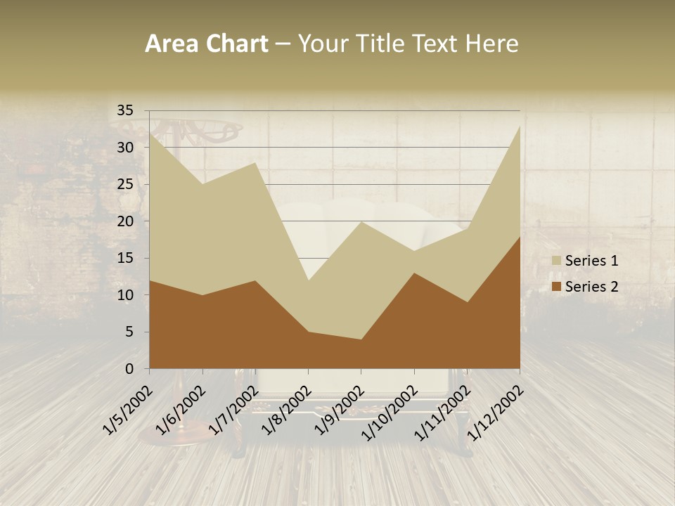 Armchair Elegance Lamp PowerPoint Template