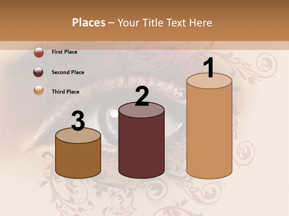 Beauty Girl Colored PowerPoint Template