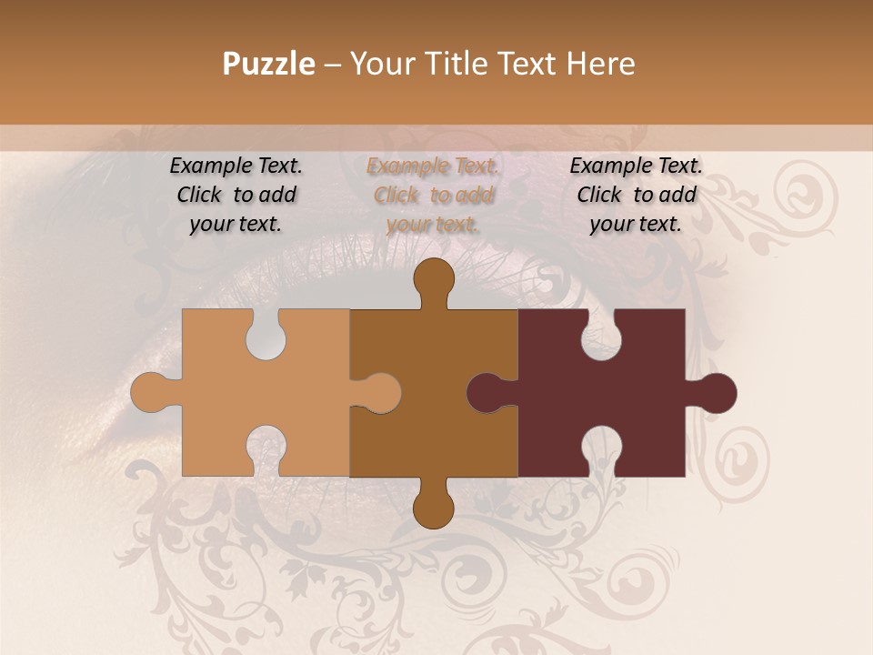 Beauty Girl Colored PowerPoint Template