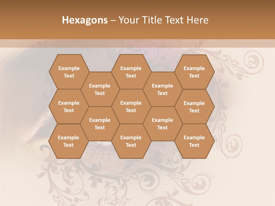 Beauty Girl Colored PowerPoint Template