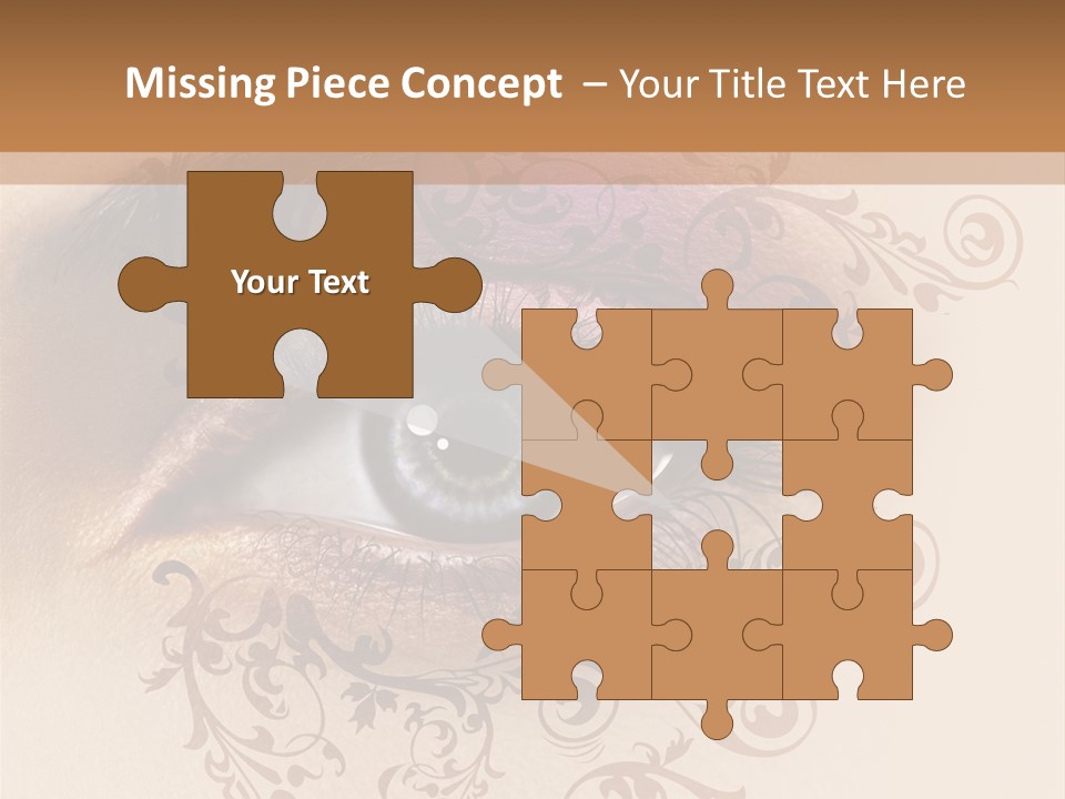 Beauty Girl Colored PowerPoint Template