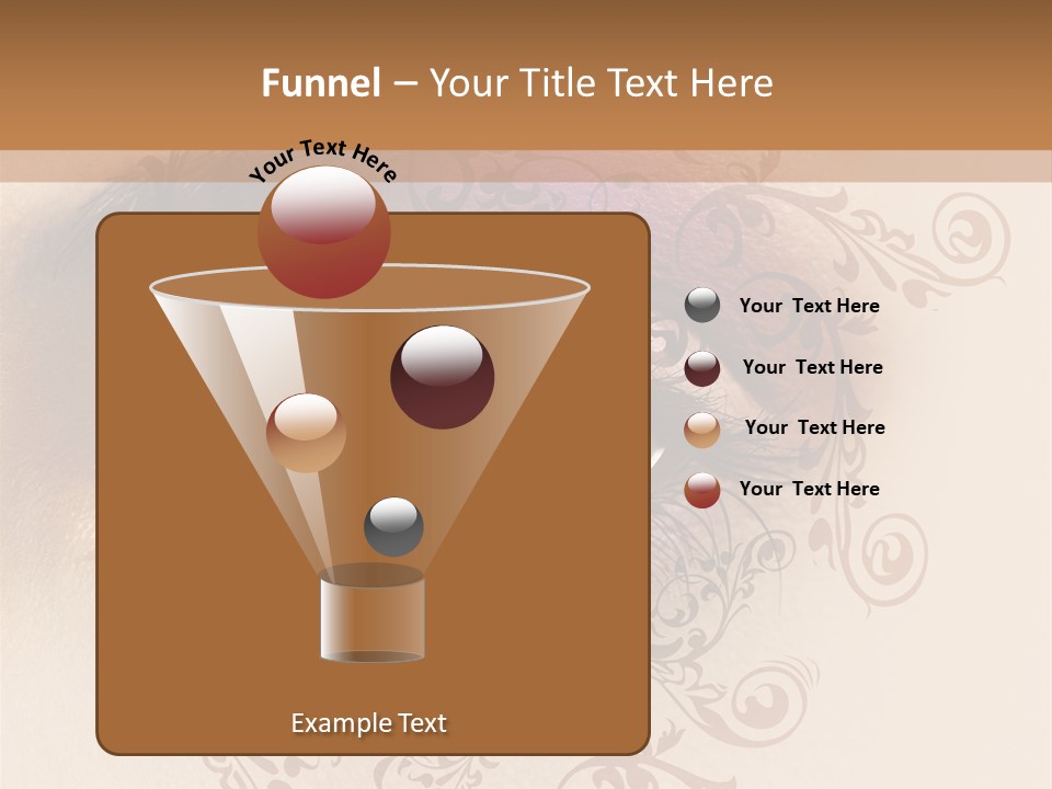 Beauty Girl Colored PowerPoint Template