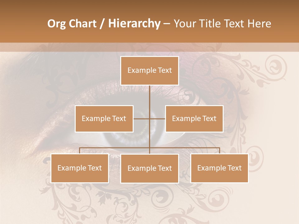 Beauty Girl Colored PowerPoint Template