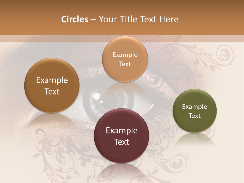 Beauty Girl Colored PowerPoint Template