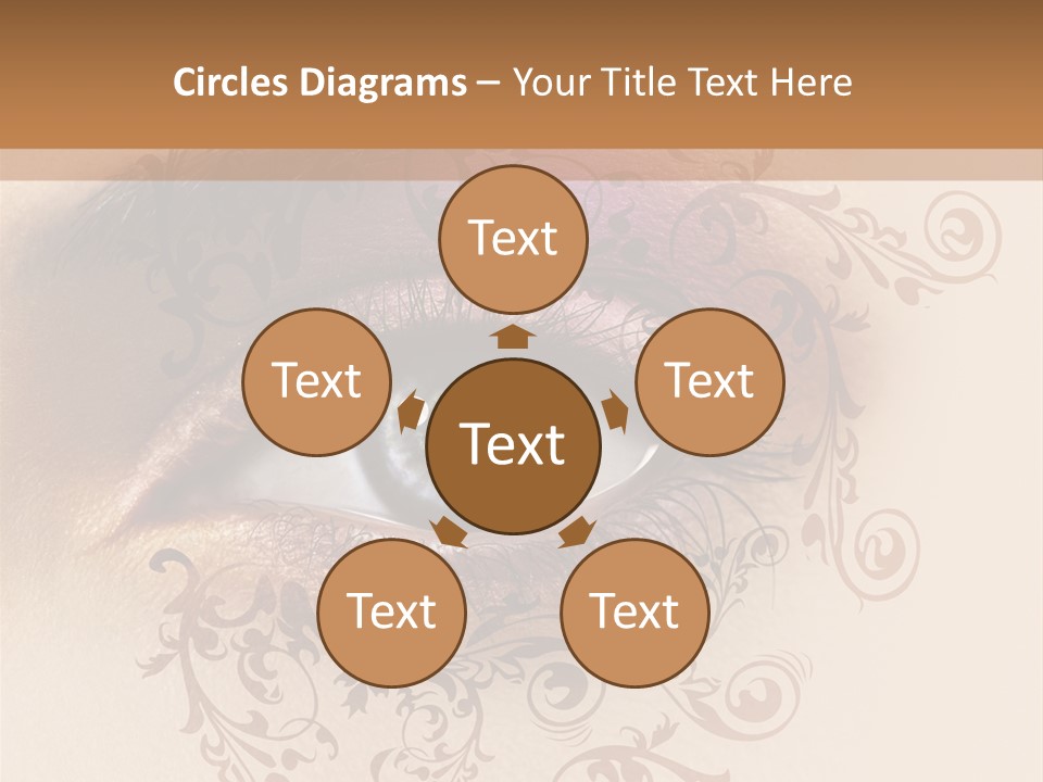 Beauty Girl Colored PowerPoint Template