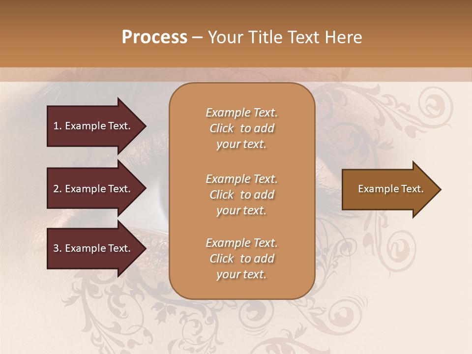 Beauty Girl Colored PowerPoint Template