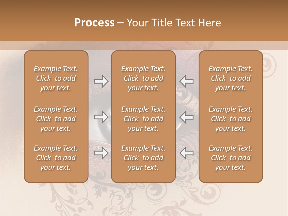 Beauty Girl Colored PowerPoint Template