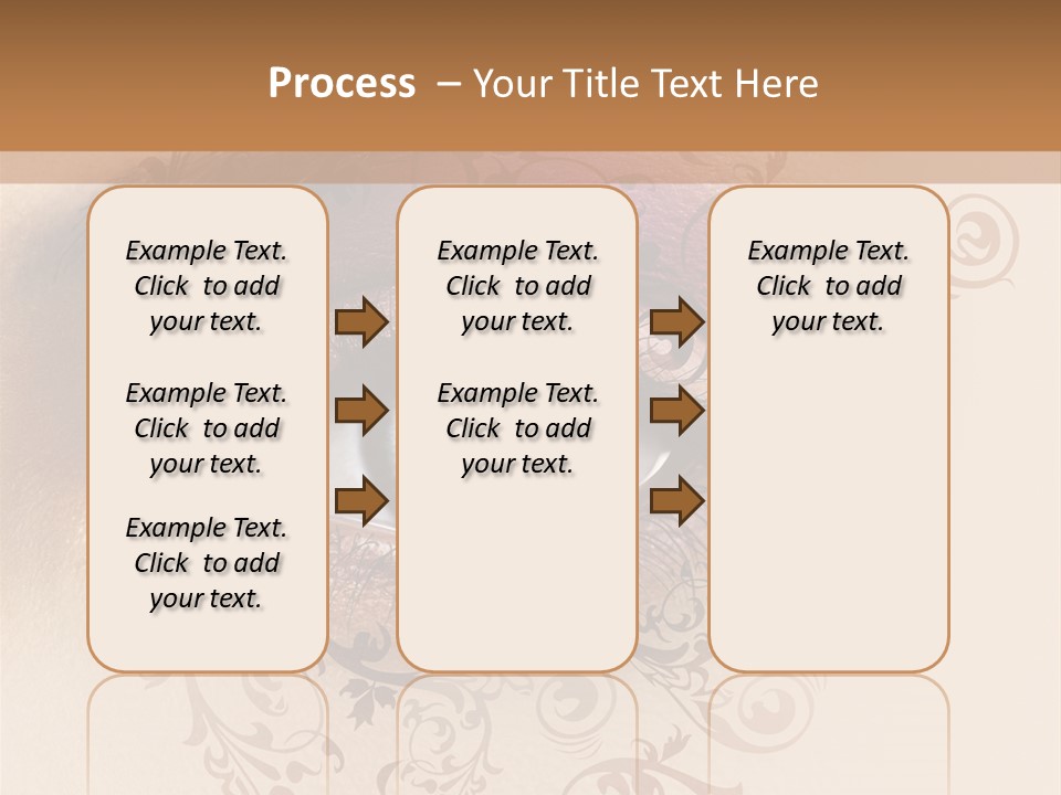 Beauty Girl Colored PowerPoint Template