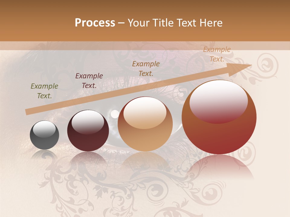 Beauty Girl Colored PowerPoint Template