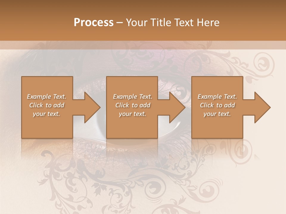 Beauty Girl Colored PowerPoint Template