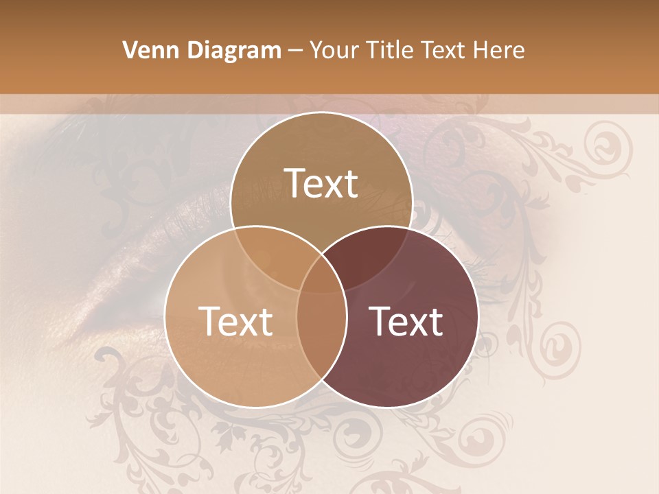 Beauty Girl Colored PowerPoint Template