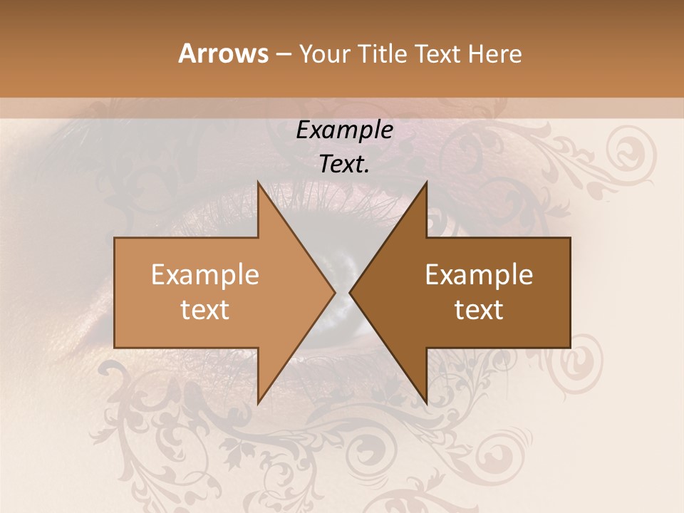 Beauty Girl Colored PowerPoint Template