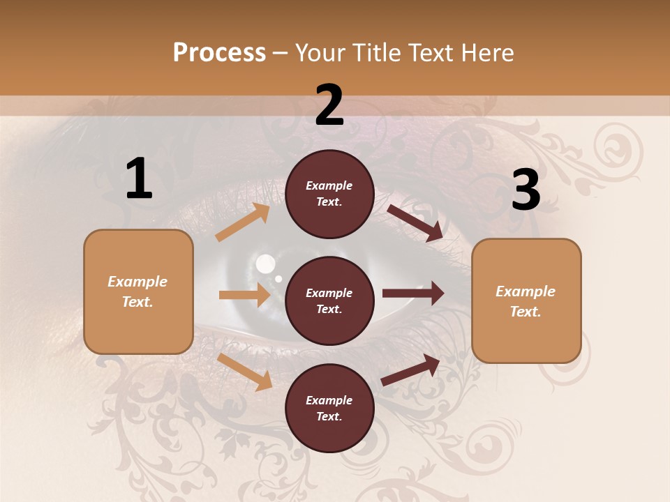 Beauty Girl Colored PowerPoint Template