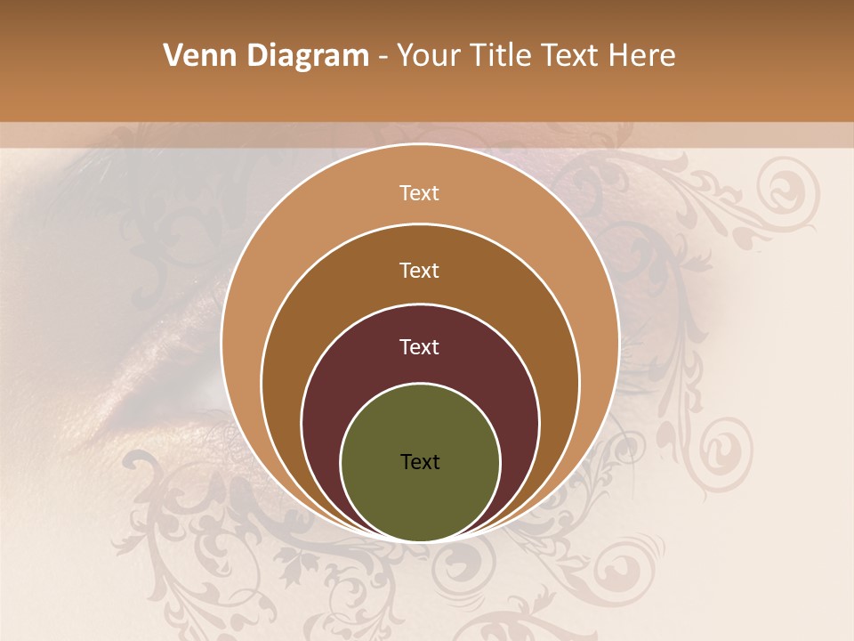 Beauty Girl Colored PowerPoint Template