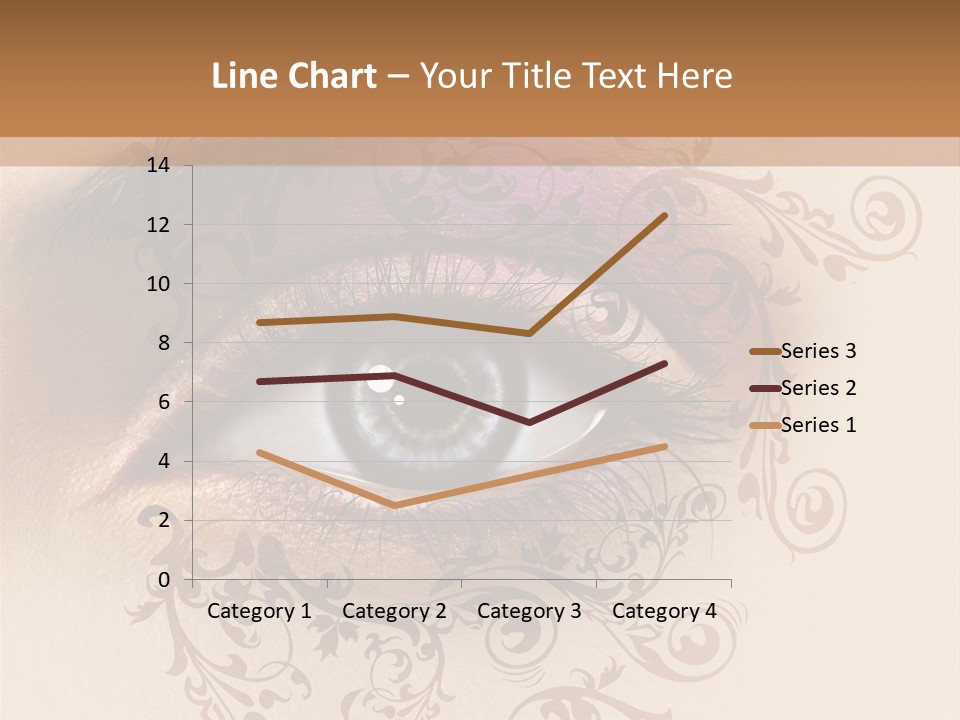 Beauty Girl Colored PowerPoint Template