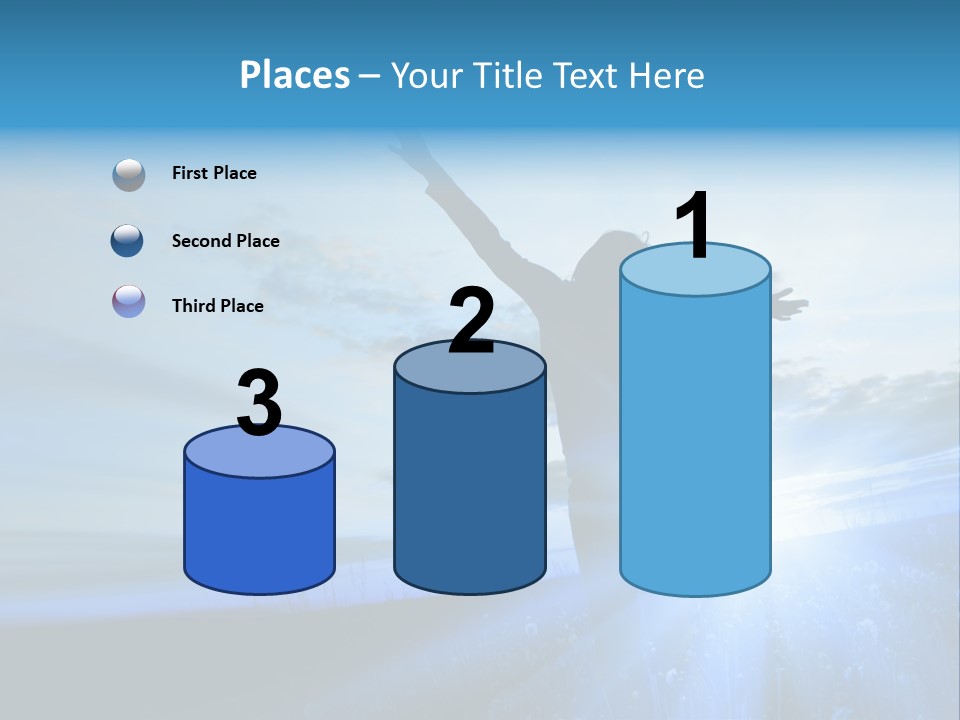 Sign Tilt Sunrise PowerPoint Template