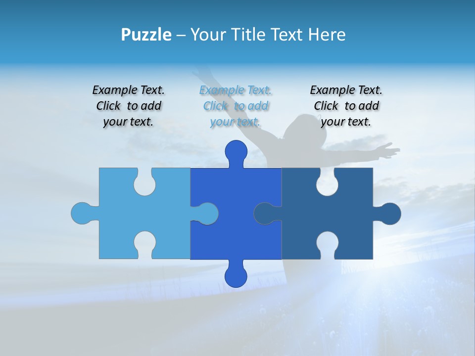 Sign Tilt Sunrise PowerPoint Template