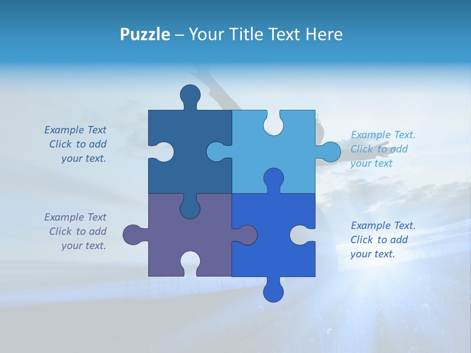Sign Tilt Sunrise PowerPoint Template