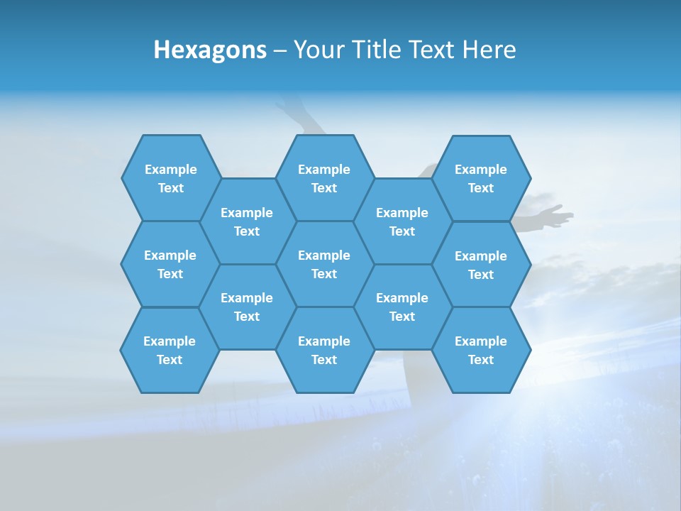 Sign Tilt Sunrise PowerPoint Template