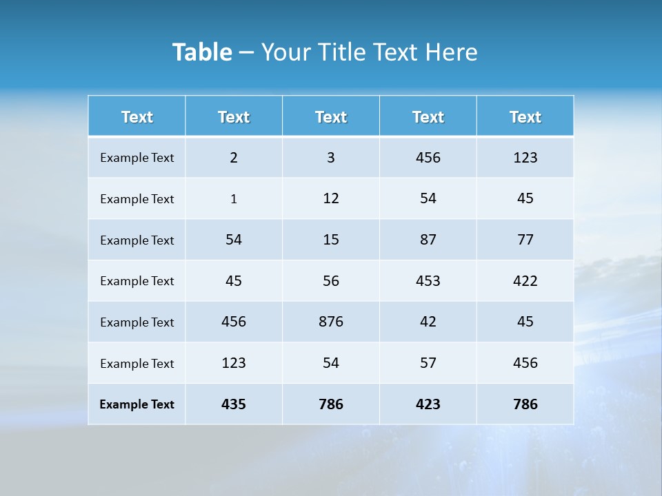 Sign Tilt Sunrise PowerPoint Template