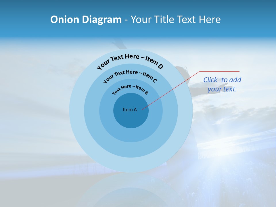Sign Tilt Sunrise PowerPoint Template