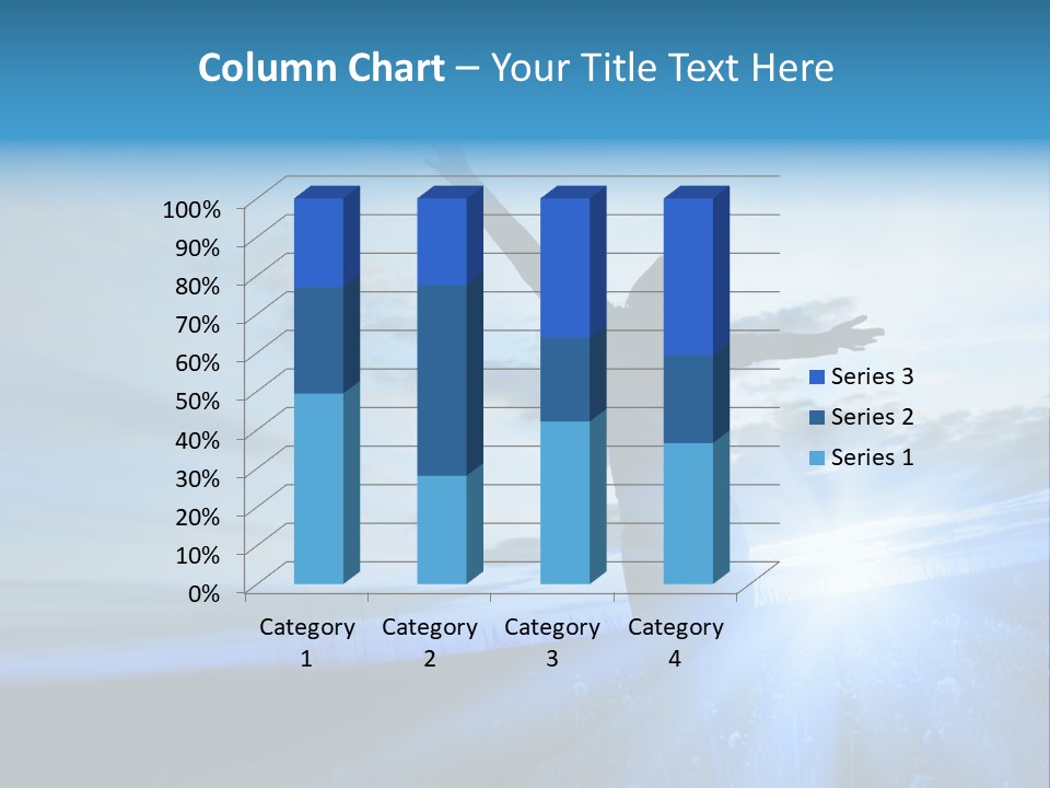 Sign Tilt Sunrise PowerPoint Template
