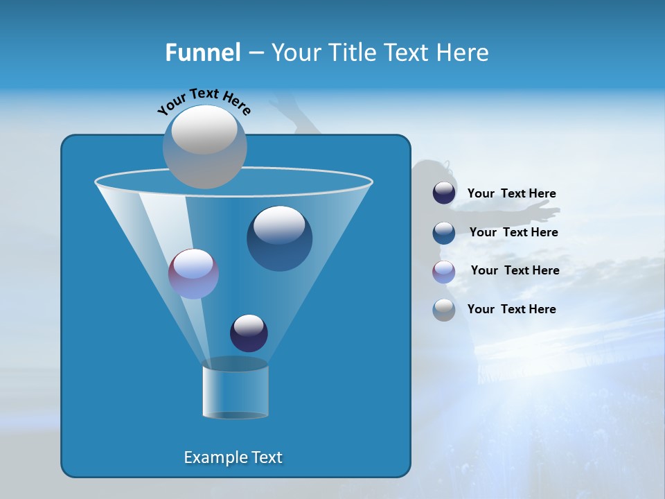 Sign Tilt Sunrise PowerPoint Template