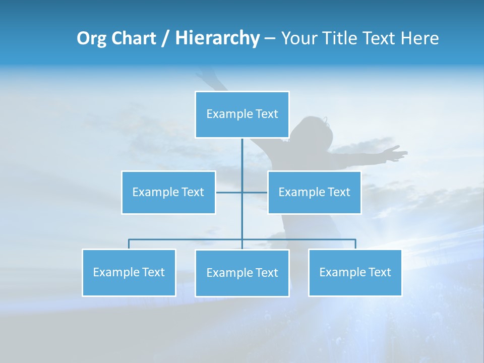Sign Tilt Sunrise PowerPoint Template