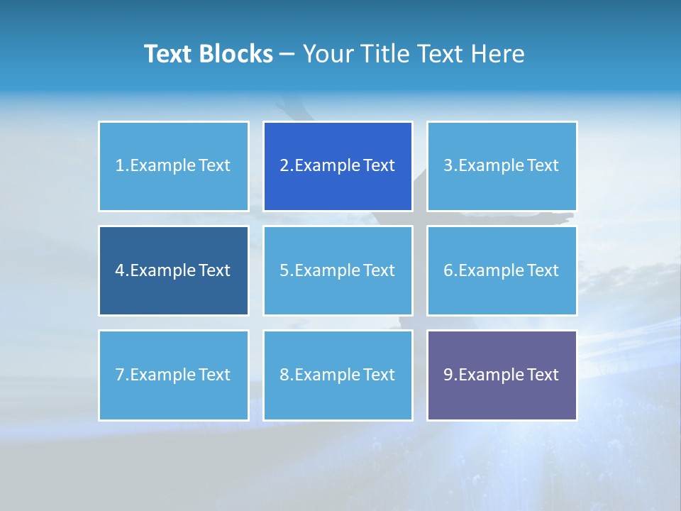 Sign Tilt Sunrise PowerPoint Template