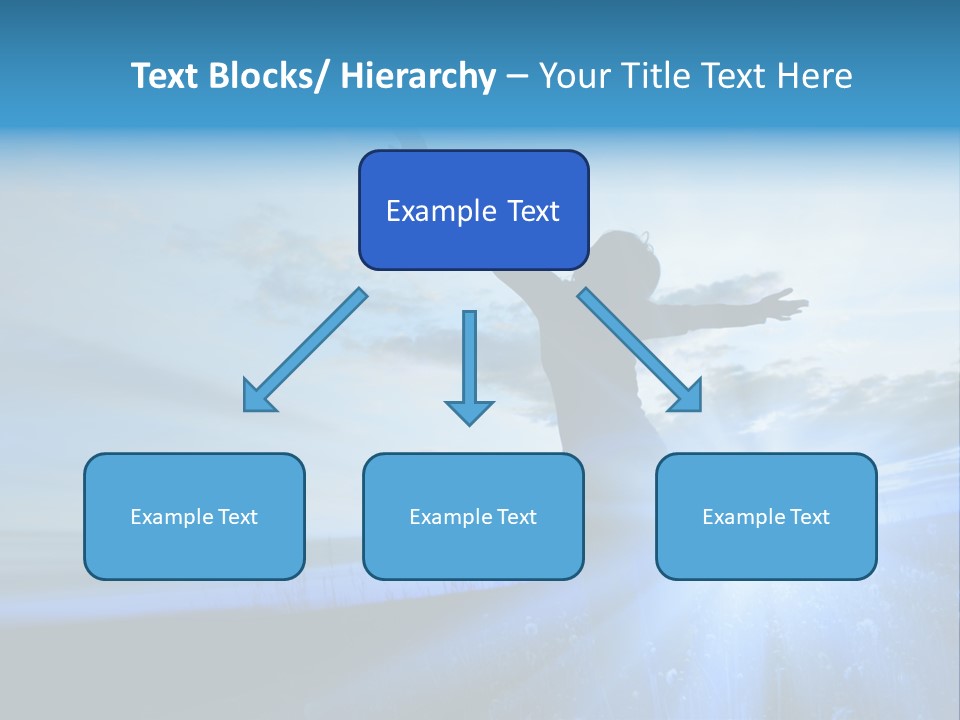 Sign Tilt Sunrise PowerPoint Template