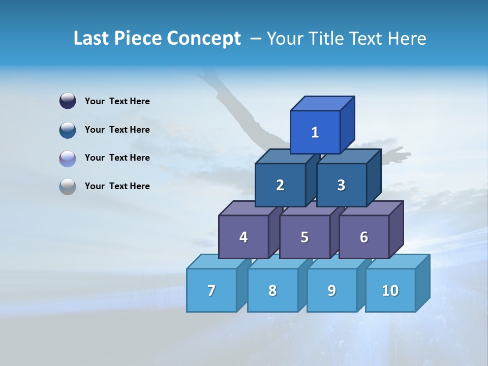 Sign Tilt Sunrise PowerPoint Template