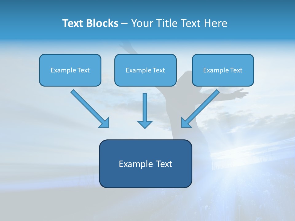 Sign Tilt Sunrise PowerPoint Template