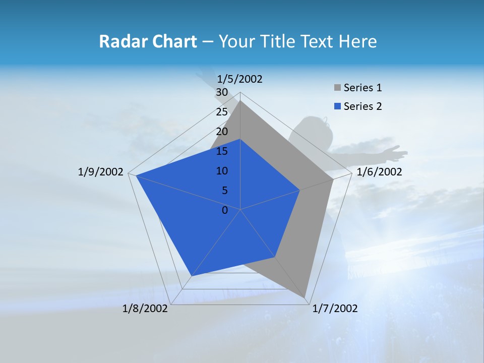 Sign Tilt Sunrise PowerPoint Template