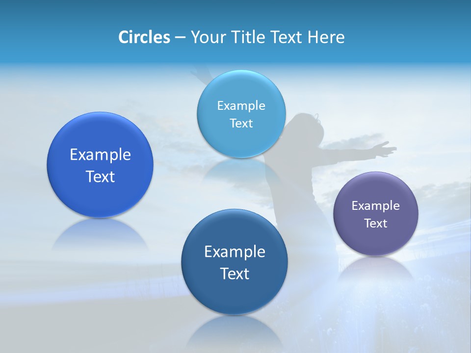 Sign Tilt Sunrise PowerPoint Template