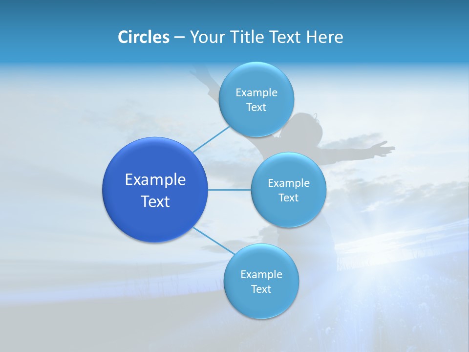 Sign Tilt Sunrise PowerPoint Template