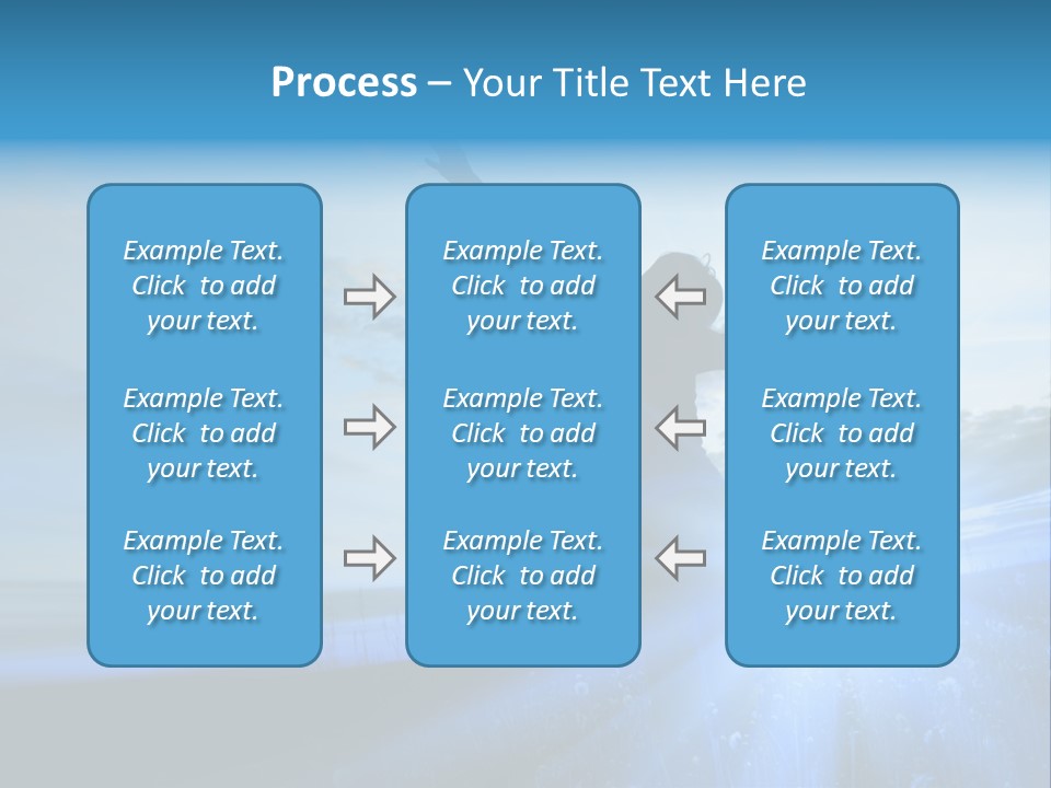 Sign Tilt Sunrise PowerPoint Template