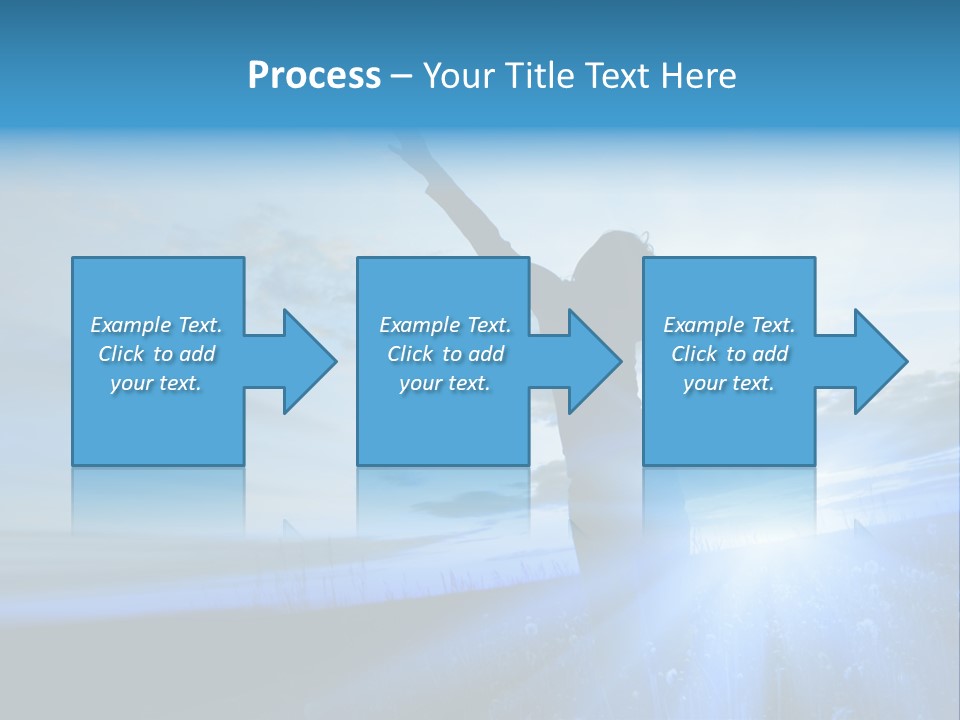 Sign Tilt Sunrise PowerPoint Template